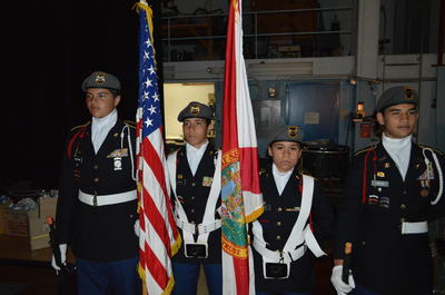 Flag ceremony 